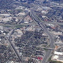 Aerial photo of Austin