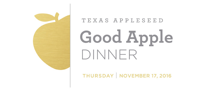 Good Apple Dinner program header